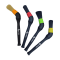Набор из четырёх кистей для очистки салона автомобиля Interior Brush Set, к-т из 4-х штук