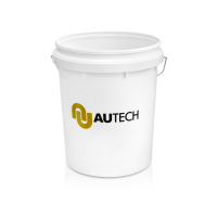 Ведро для мойки автомобиля с пескоотделителем, белое (1-н паз)