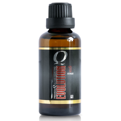 Q-GLYM PREMIUM Q GLASS COATING EVOLUTION комплект 2х50 мл - кристаллическое защитное покрытие для лака авто