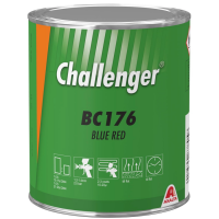 BC176 Сине красный Challenger BC  1л. Краска на основе акриловой смолы Challenger BC для ремонта автомобилей.