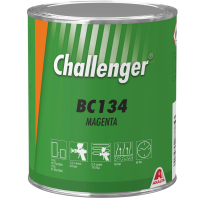 BC134 Красновато лиловый Challenger BC  1л. Краска на основе акриловой смолы Challenger BC для ремонта автомобилей.