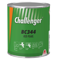 BC344 Красный перл Challenger BC  1л. Краска на основе акриловой смолы Challenger BC для ремонта автомобилей.