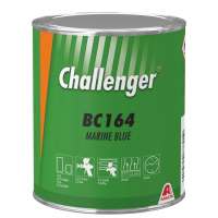 BC164 Морской синий Challenger BC  1л. Краска на основе акриловой смолы Challenger BC для ремонта автомобилей.