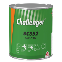 BC352 Синий перл Challenger BC  1л. Краска на основе акриловой смолы Challenger BC для ремонта автомобилей.