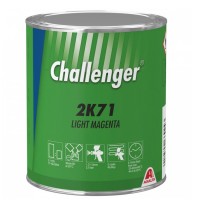 2K71 Светло красно-лиловый Challenger SS  1л. Эмаль (краска) на основе акриловой смолы Challernger 2К для ремонта автомобилей