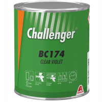 BC174 Чисто фиолетовый Challenger BC  1л. Краска на основе акриловой смолы Challenger BC для ремонта автомобилей.