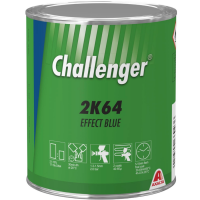 2K64 Эффектно синий Challenger SS  1. Эмаль (краска) на основе акриловой смолы Challernger 2К для ремонта автомобилей
