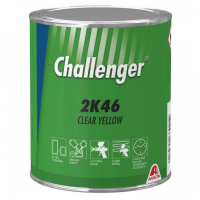 2K46 Чисто желтый Challenger SS  1л. Эмаль (краска) на основе акриловой смолы Challernger 2К для ремонта автомобилей
