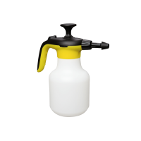 Ручной чёрно-жёлтый помповый опрыскиватель EPOCA TEC 1.5, VITON, 1,5 л.