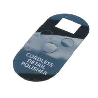 Зап.часть для полировальной машинки Au-3030-3 - информационная наклейка