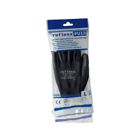 Многоразовые защитные перчатки, полиуретановые 24 см. Reflexx PU13-L. 1 пара.