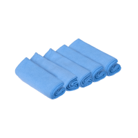 Микрофибра 40х40 250 гр. для нанесения составов 100% полиэстер. комплект - 5 шт.