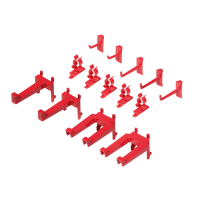 Комплект крючков и зажимов для настенного держателя Au-L004