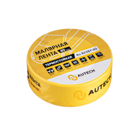 Маскирующая термостойкая лента 38мм x 40м 120 градусов (жёлтый)