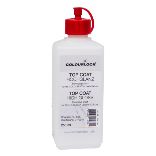 Глянцевый лак для кожи Colourlock Top Coat Hochglanz, 250 мл