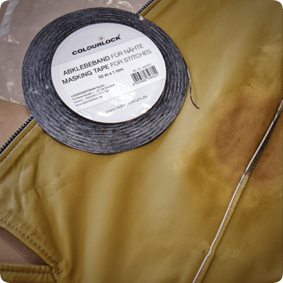 Малярная лента для швов 50 м x 1 мм с пинцетом