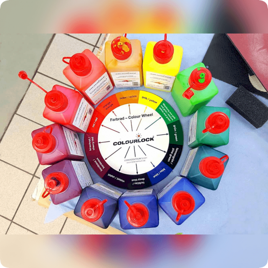 Цветовой круг Иттена COLOURLOCK для подбора цвета