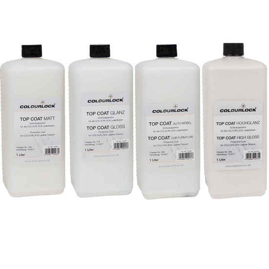 Глянцевый лак для кожи Colourlock Top Coat Hochglanz, 250 мл