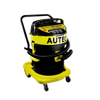 Промышленный пылеводосос трёхтурбинный  для сухой и влажной уборки помещений и автотранспорта, мощность -3300 Вт., 60л.