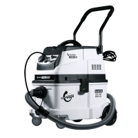 Промышленный пылесос для работы с электро и пневмоинструментом 1600 Вт., 40л. атематическая очистка HEPA фильтра