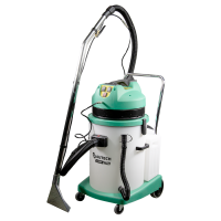 Моющий пылесос экстрактор для влажной уборки и химчистки тканевых поверхностей с пластиковым баком. 3000 Вт, 3 турбины