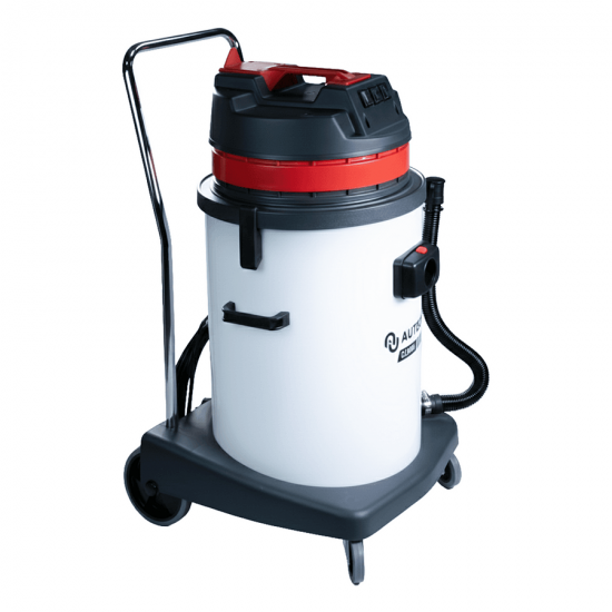 Пылеводосос для влажной и сухой уборки с пластиковым баком. 3000 Вт, 3 турбины