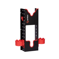 Металлический держатель для полировальных машинок с держателем полировальной пасты, чёрный