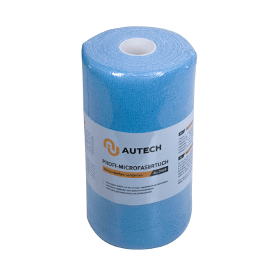 PROFI-MICROFASERTUCH Микрофибра салфетка 25*25 см, голубая, 200 гр/м2. Рулон 50 шт.