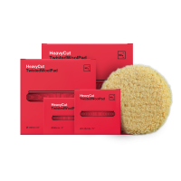 Twisted Wool Pad - меховой круг из ворсостойкой скрученной овечьей шерсти Ø 150 x 25 mm