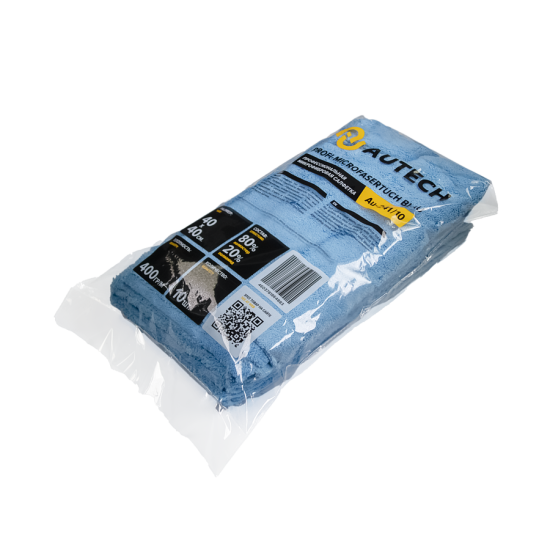 PROFI-MICROFASERTUCH BLAU Микрофибра салфетка 40*40 см, голубая, 400гр, комплект 10шт. PROFI-MICROFASERTUCH BLAU Микрофибра салфетка 40*40 см, голубая, 400гр, комплект 10шт.