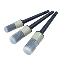 Кисточки с мягким искусственным ворсом, комплект 3 шт. Размер 16# 18# 20#