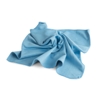 Салфетка  для стекол 40х40 см. голубая