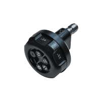 Форсунка со сменными режимами распыления  0 °/15°/25°/40°градусов; 65° для пены. Чёрная