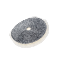 Lammfell-Pad - полировальный круг  из натуральной овчины для работы с абразивными полиролями 180 mm