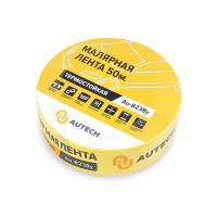 Маскирующая термостойкая лента 38мм x 50м 120 градусов (жёлтый)