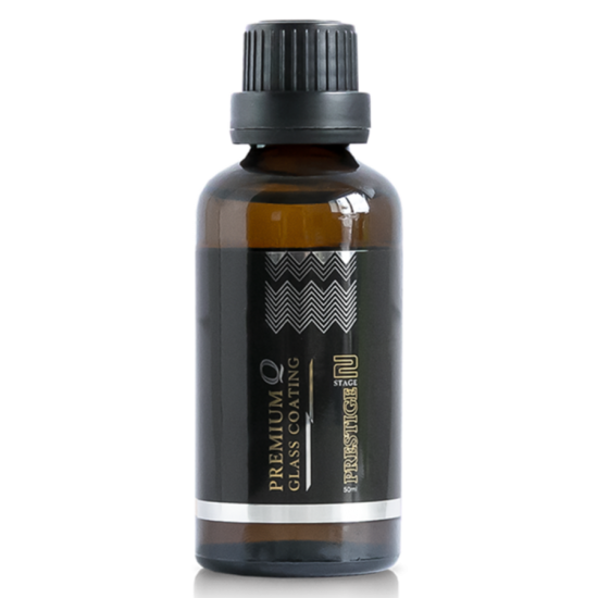 Q-GLYM PREMIUM Q GLASS COATING PRESTIGE  STAGE II 1х50мл- керамика для лака авто 18 месяцев