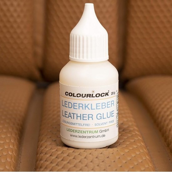 COLOURLOCK Клей для кожи на водной основе 20мл REP-GLUE - Reparatur-Kleber Pinselflasc COLOURLOCK Клей для кожи на водной основе 20мл REP-GLUE - Reparatur-Kleber Pinselflasc