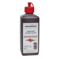 Краска для кожи шоколадно-коричневый COLOURLOCK Lederfarbe schokobraun 250мл