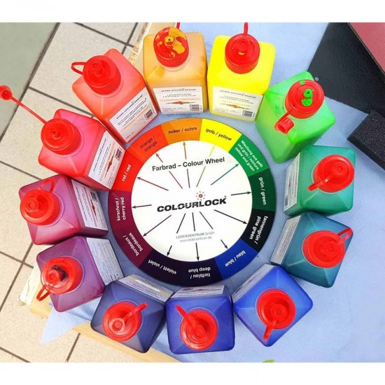 Краска для кожи COLOURLOCK Белая Lederfarbe weiß 1л Краска для кожи COLOURLOCK Белая Lederfarbe weiß 1л