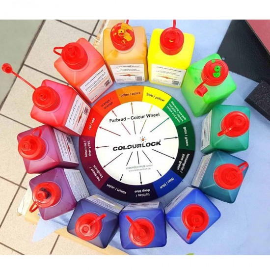 Краска для кожи COLOURLOCK карамель Lederfarbe karamell 250 мл Краска для кожи COLOURLOCK карамель Lederfarbe karamell 250 мл
