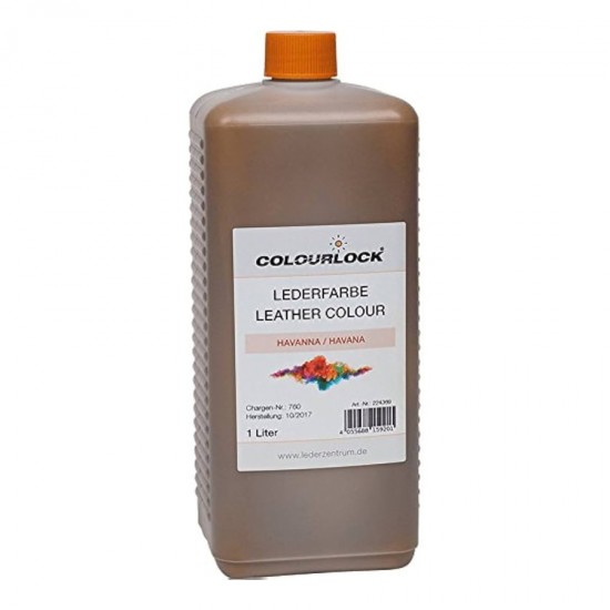 Краска для кожи COLOURLOCK Гаванна Lederfarbe havanna 1000мл Краска для кожи COLOURLOCK Гаванна Lederfarbe havanna 1000мл