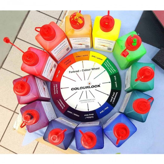 Краска для кожи COLOURLOCK бордовая Lederfarbe bordeaux 1000 мл Краска для кожи COLOURLOCK бордовая Lederfarbe bordeaux 1000 мл
