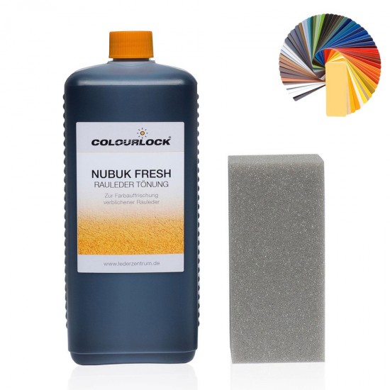 Краска COLOURLOCK с отвердителем плюс TOP для замши Nubuk, цвет чёрный F034 250 мл Краска COLOURLOCK с отвердителем плюс TOP для замши Nubuk, цвет чёрный F034 250 мл