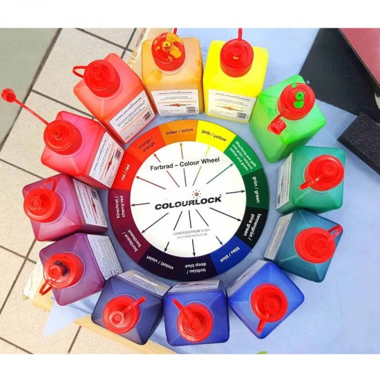 Краска для кожи COLOURLOCK Бургундия Lederfarbe bordeaux 250 мл Краска для кожи COLOURLOCK Бургундия Lederfarbe bordeaux 250 мл