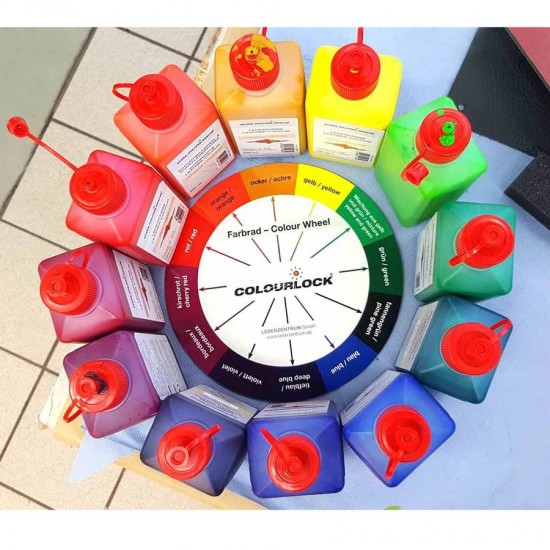 Краска для кожи COLOURLOCK золотисто-желтый Lederfarbe goldgelb 250мл Краска для кожи COLOURLOCK золотисто-желтый Lederfarbe goldgelb 250мл