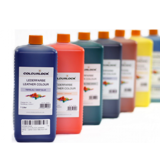 Краска для кожи COLOURLOCK красно-коричневый Lederfarbe rotbraun 1000 мл Краска для кожи COLOURLOCK красно-коричневый Lederfarbe rotbraun 1000 мл