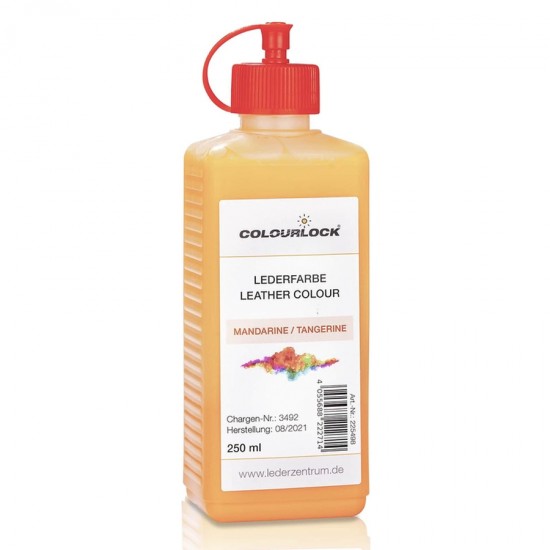 Краска для кожи мандарин COLOURLOCK Lederfarbe mandarine 250мл Краска для кожи мандарин COLOURLOCK Lederfarbe mandarine 250мл