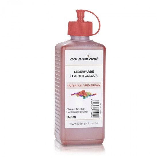 Краска для кожи COLOURLOCK красно-коричневый Lederfarbe rotbraun 250 мл Краска для кожи COLOURLOCK красно-коричневый Lederfarbe rotbraun 250 мл
