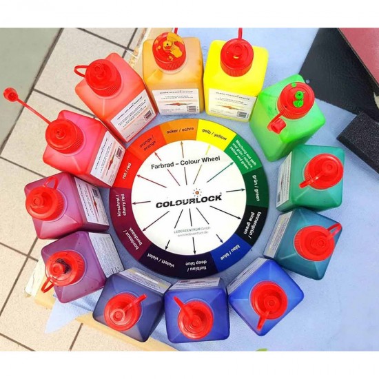 Краска для кожи COLOURLOCK Гаванна Lederfarbe havanna 1000мл Краска для кожи COLOURLOCK Гаванна Lederfarbe havanna 1000мл