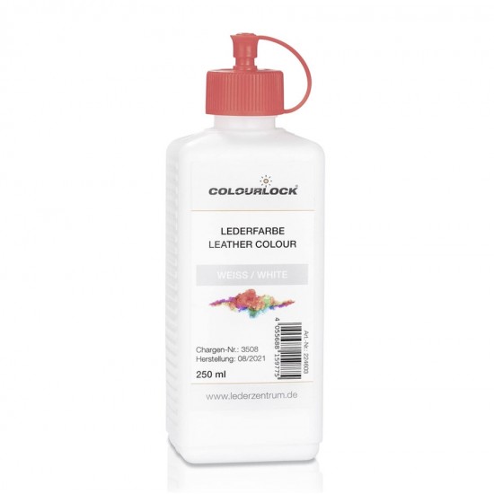 Краска для кожи COLOURLOCK белая Leather Colour Weiß 250мл Краска для кожи COLOURLOCK белая Leather Colour Weiß 250мл